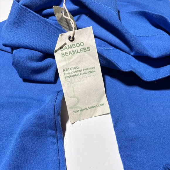 NWT C'est Moi Naturals Seamless Straight Leg Stretchy Comfortable Yoga Pants O/S - Picture 4 of 10